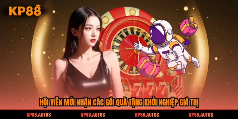 Hội viên mới nhận các gói quà tặng khởi nghiệp giá trị