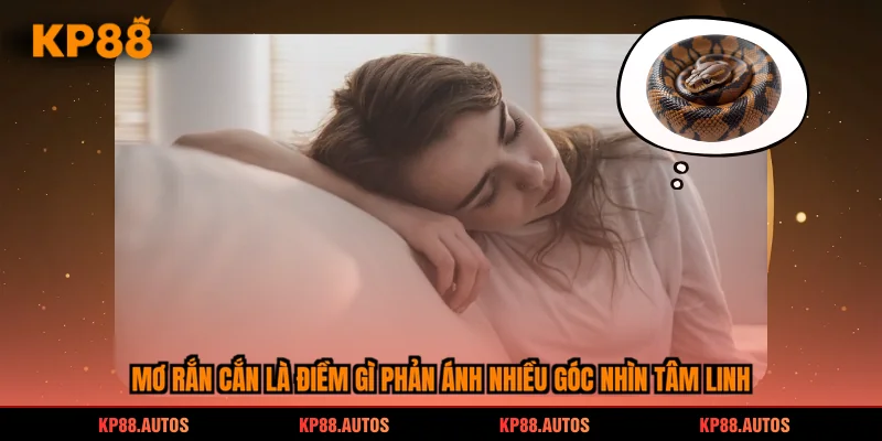 mơ rắn cắn là điềm gì